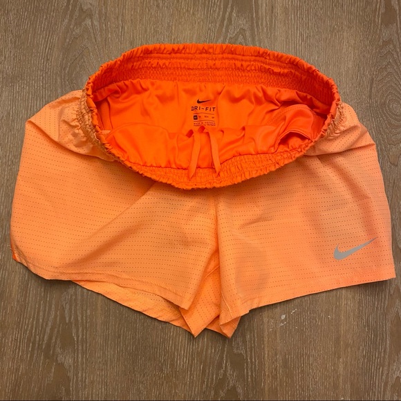 NIKE Women’s Standard Dri-FIT Mesh Running Shorts - Picture 7 of 13